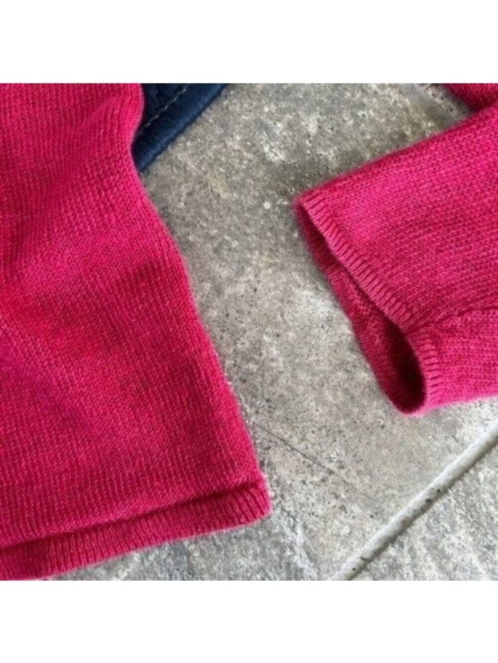 Eileen Fisher Pink Open Front 100% Linen Cardigan Size Medium Petite - Picture 8 of 11